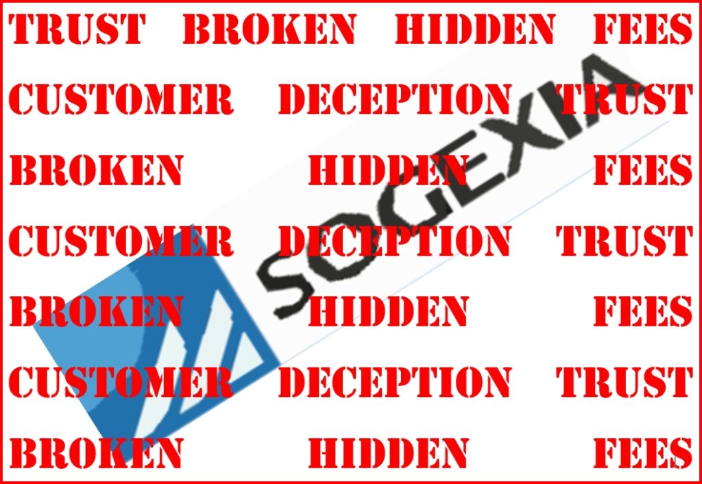 Sogexia : Entre autres problèmes signalés, le manque de transparence, les mensonges, le frais excessifs et la mauvaise expérience client